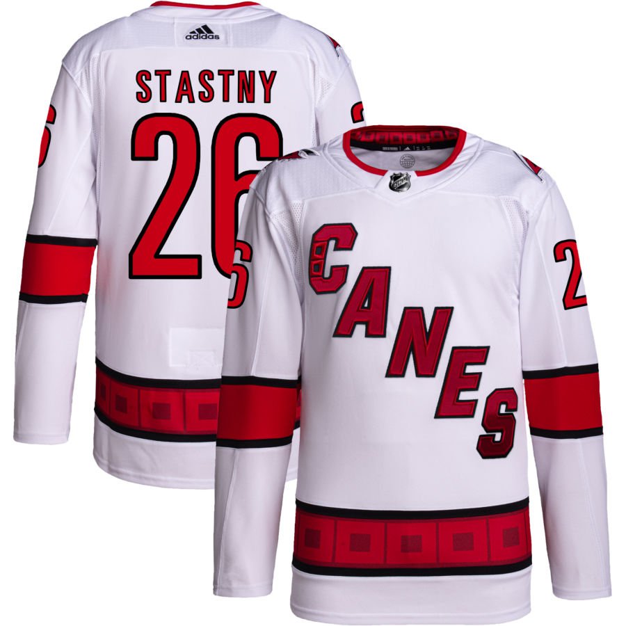 Carolina Hurricanes #26 Paul Stastny White Away Authentic Pro Jersey