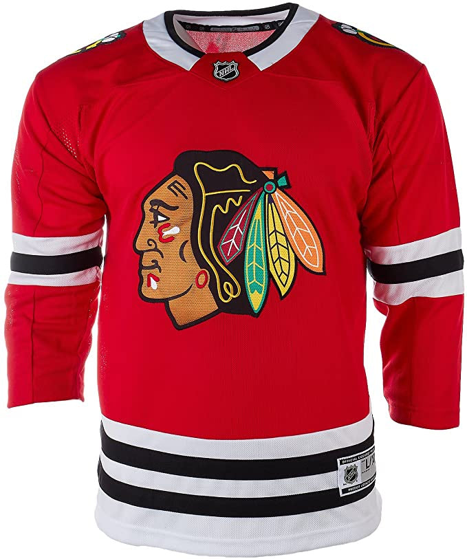 NHL Youth Chicago Blackhawks Premier Red Home Jersey